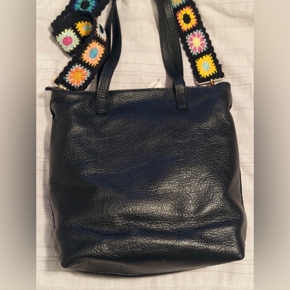 Portland Leather Crossbody Tote - Picture 4 of 5